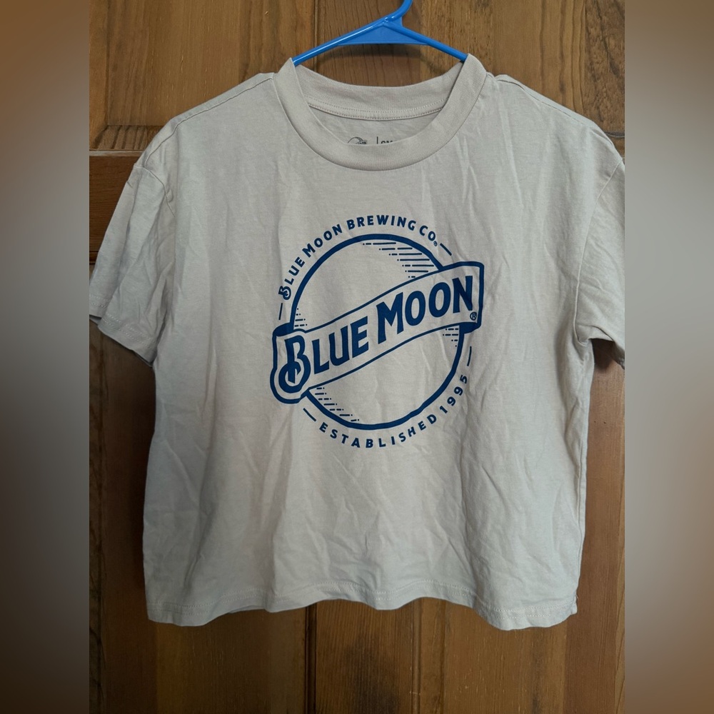blue moon crop top